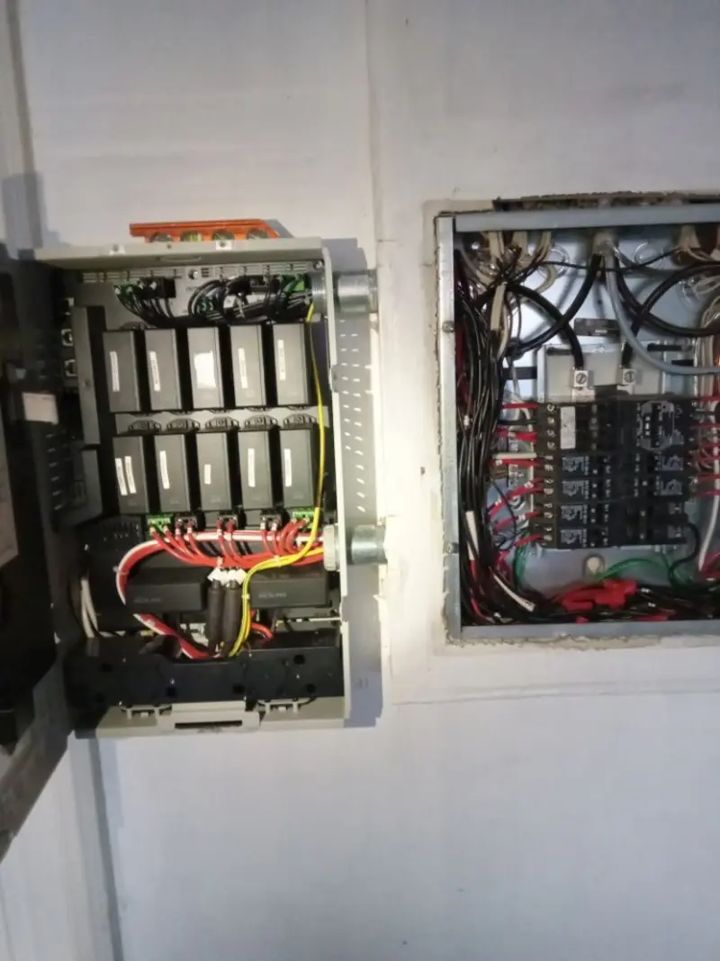Electrical panel upgrade completed for Electrical Inspection in Franklin